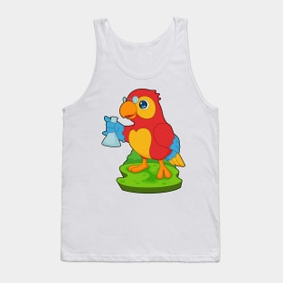 Parrot Teacher Test tube Chemistry Tank Top